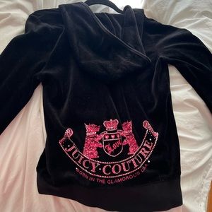 Juicy Couture Velvet Zip Up